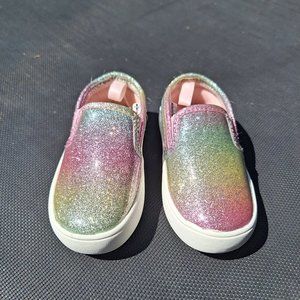 Sparkle toddler slip on shoes
